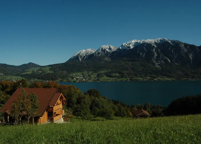 Κατάλυμα σε φάρμα Margarethengut Unterach am Attersee