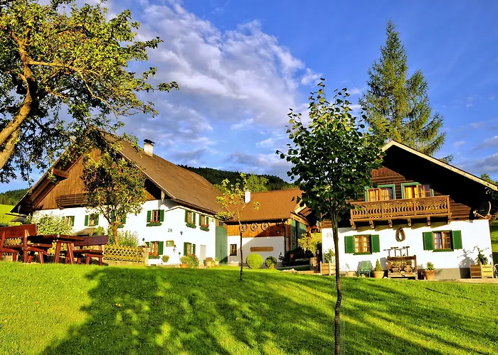 Κατάλυμα σε φάρμα Margarethengut Unterach am Attersee